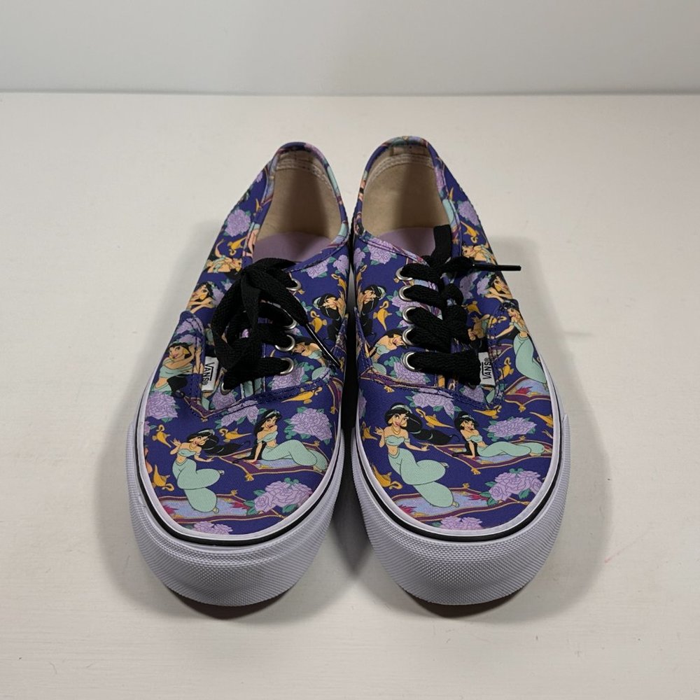 Vans Disney Aladdin Jasmin Print Sneakers Women Size 8.5 / New - Picture 4 of 9